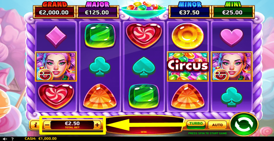 Diamond Explosion Candy Bet Value