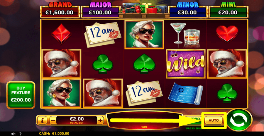 Diamond Explosion Christmas Tango Autoplay Feature