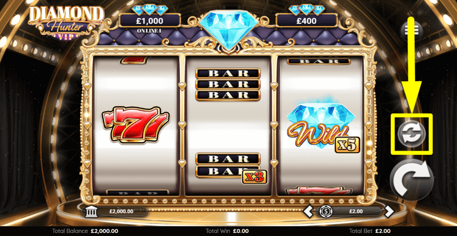 Diamond Hunter Vip Autoplay Feature