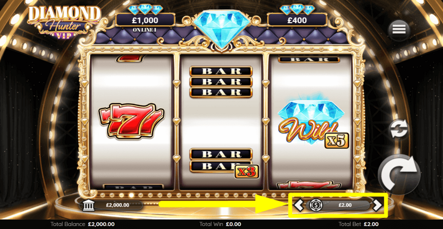 Diamond Hunter Vip Bet Value