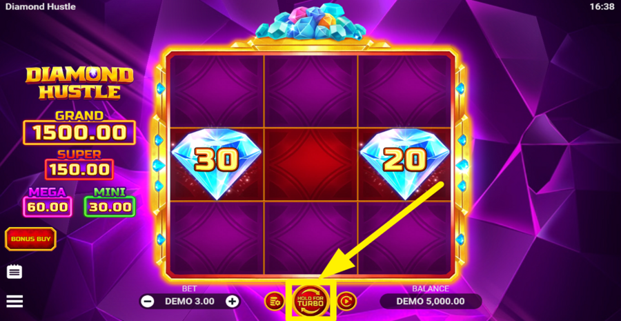Diamond Hustle Spin