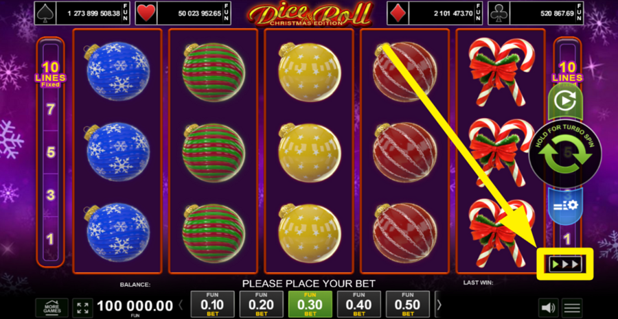 Dice And Roll Christmas Edition Turbo