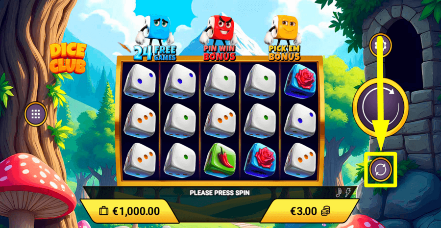 Dice Club Autoplay Feature