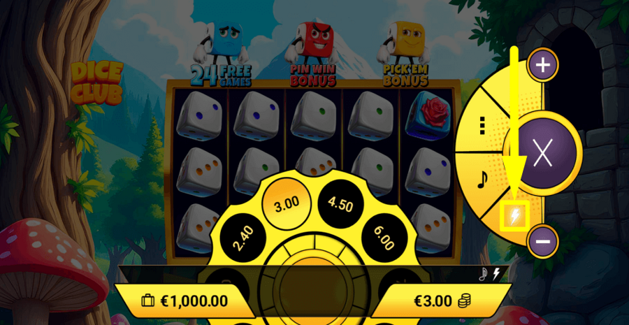 Dice Club Turbo Feature