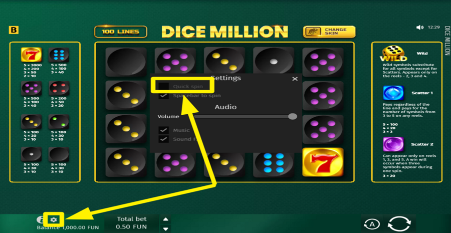 Dice Million Turbo