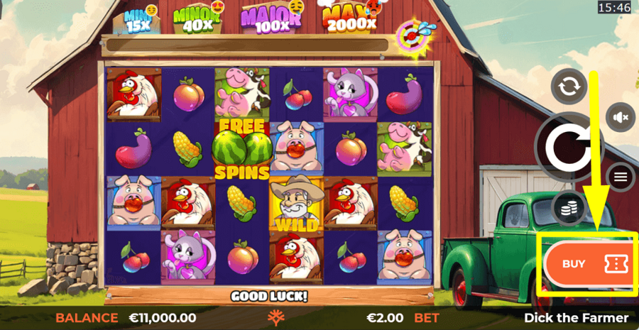 Dick The Farmer Buy Feature