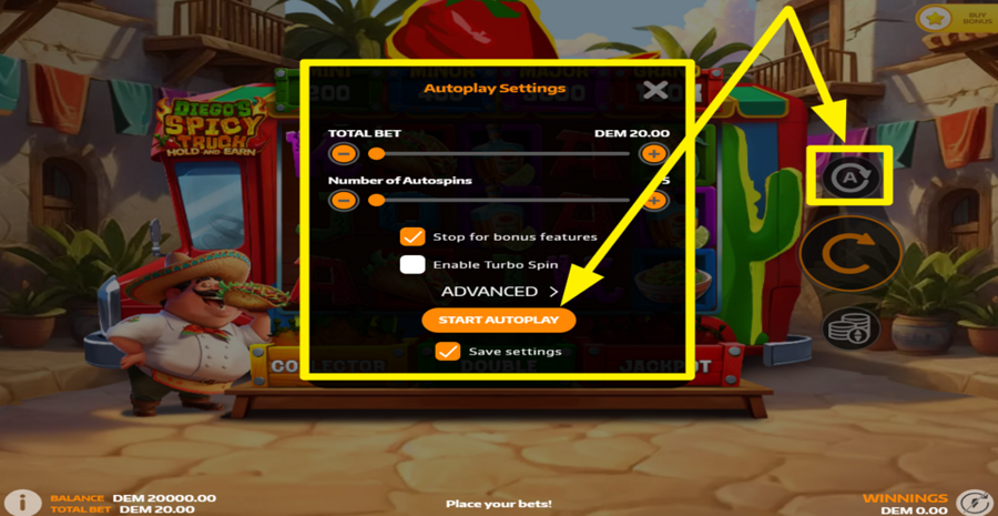 Diegos Spicy Truck Autoplay