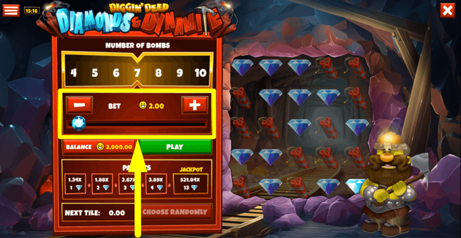 Diggin Deep Diamonds And Dynamite Bet Value