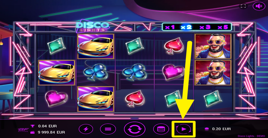 Disco Lights Autoplay
