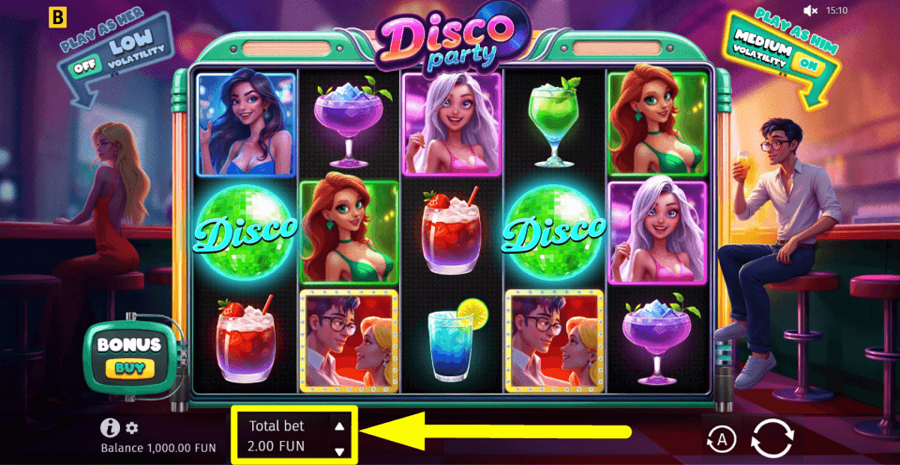 Disco Party Bet Value