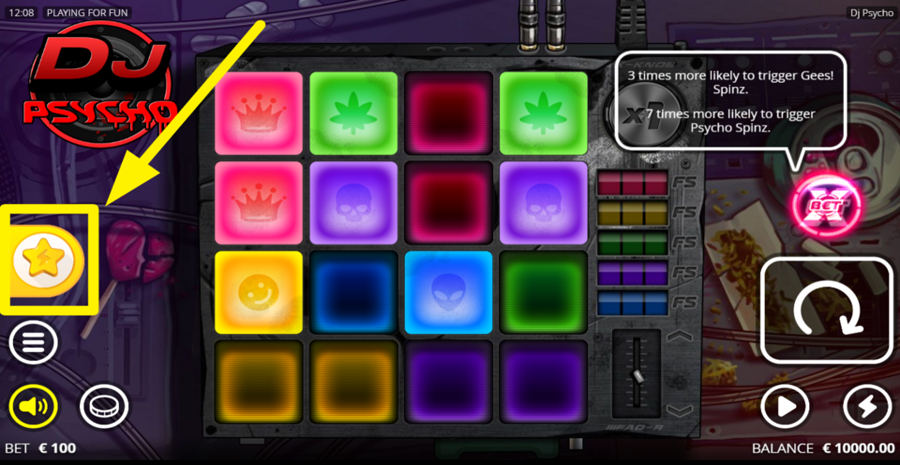 Dj Psycho Buy Free Spins