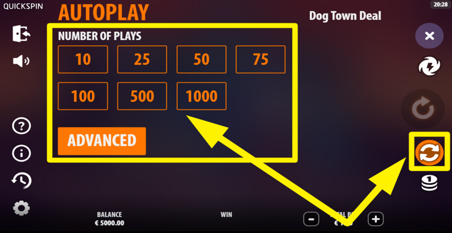 Dog Town Deal Autoplay