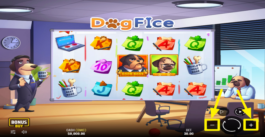 Dogfice Adjust Bet