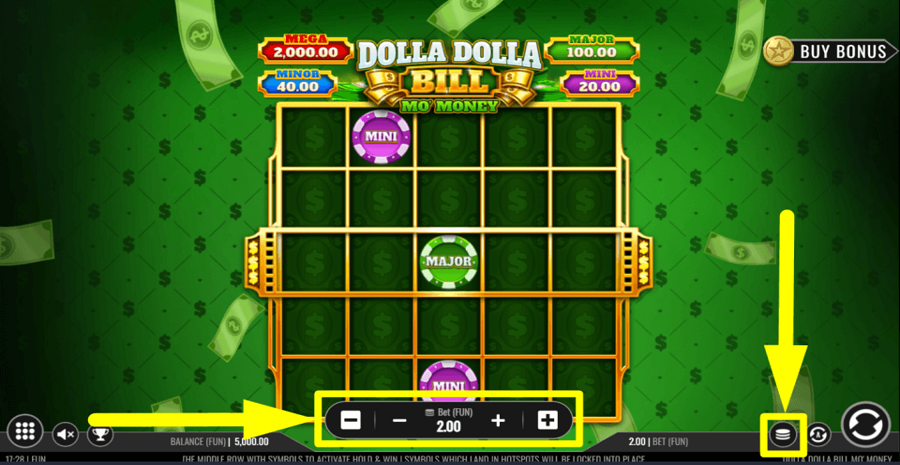 Dolla Dolla Bill Mo Money Bet Value