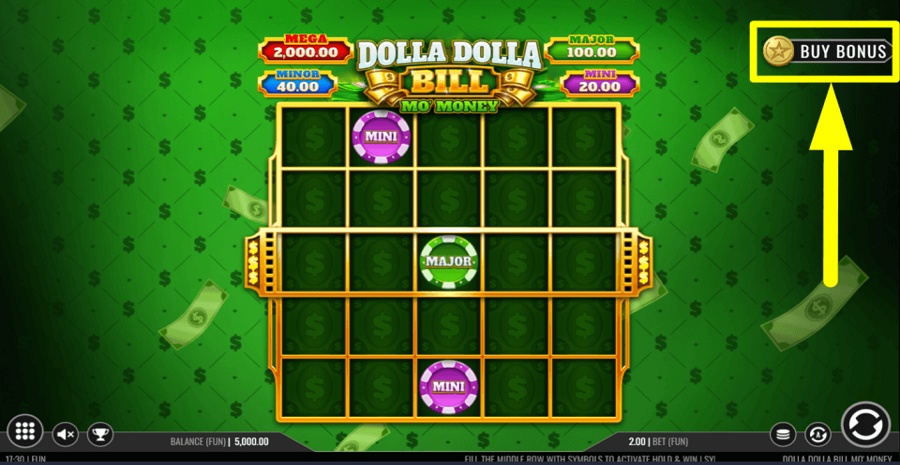 Dolla Dolla Bill Mo Money Buy Feature