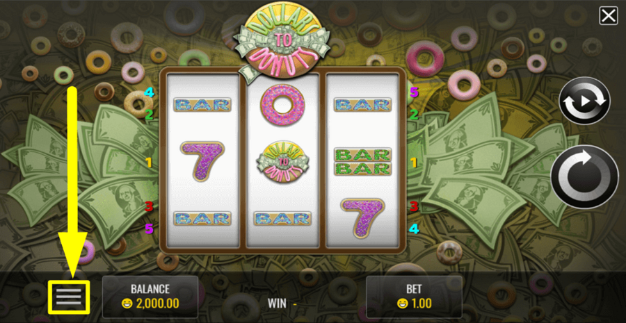Dollars To Donuts Settings