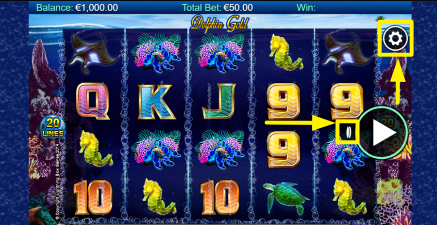 Dolphin Gold Adjust Bet