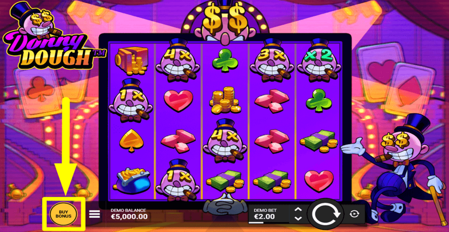 Donny Dough Buy Feature