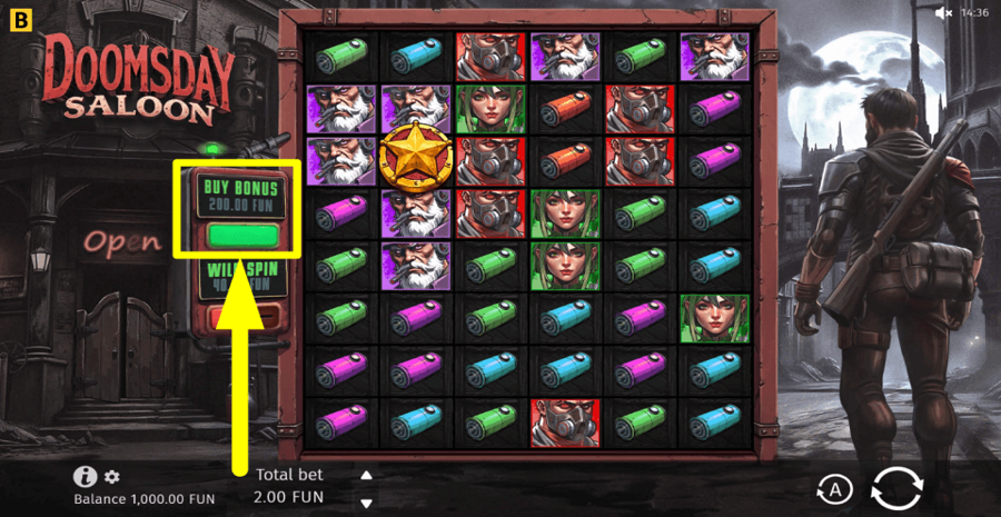 Doomsday Saloon Buy Feature