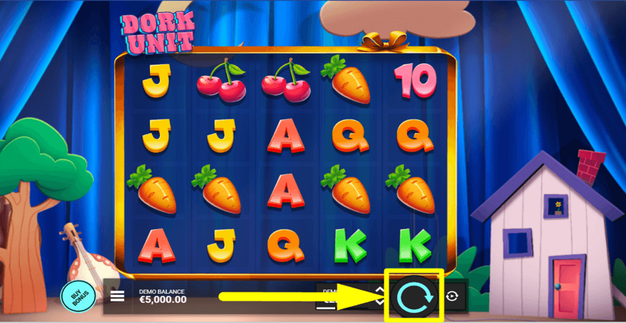 Dork Unit Spin Button