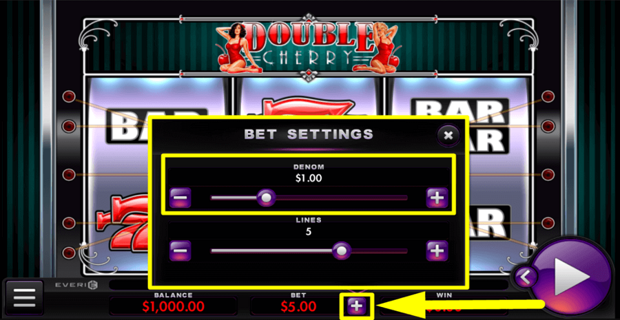 Double Cherry Bet Value