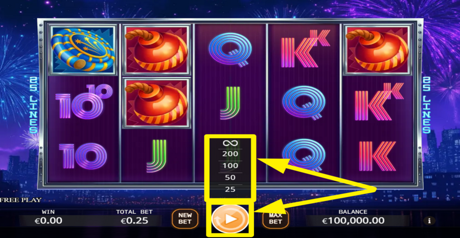 Double Fireworks Autoplay