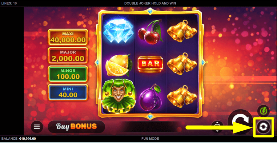 Double Joker Hold And Win Autoplay Feature