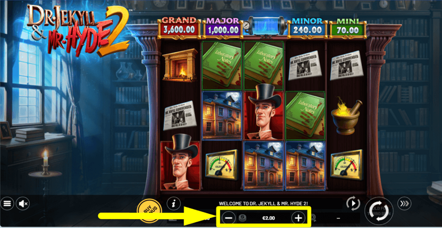 Dr Jekyll And Mr Hyde 2 Bet Value