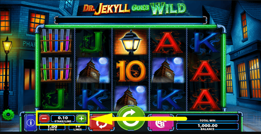 Dr Jekyll Goes Wild Bet Value