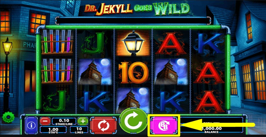 Dr Jekyll Goes Wild Big Bet Feature