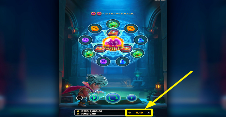 Dr Mystics Supreme Spells Adjust Bet