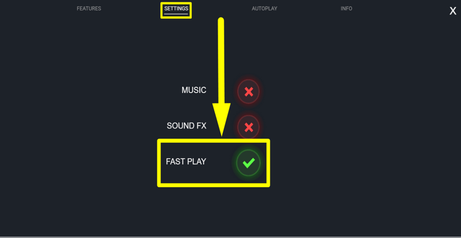Draculas Bandits Fast Play Feature