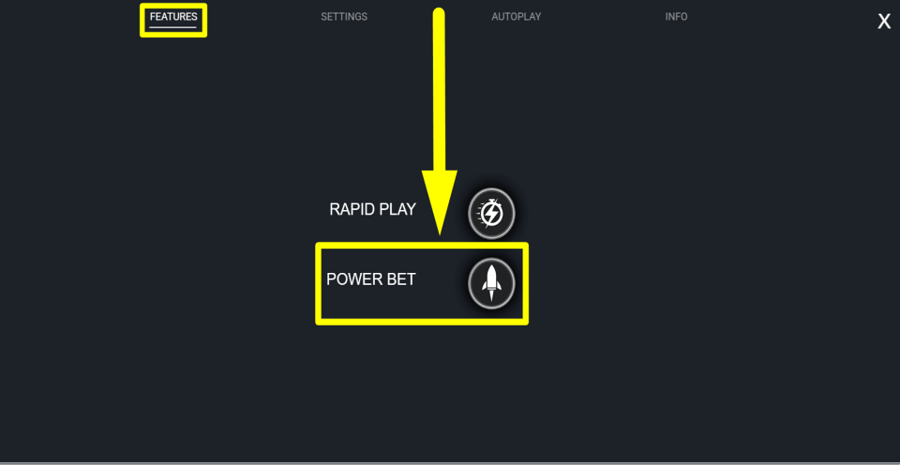 Draculas Bandits Power Bet Feature
