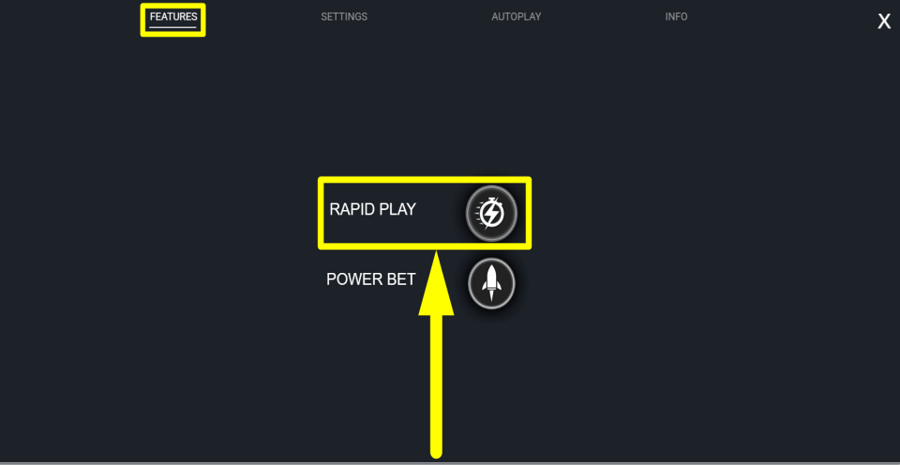 Draculas Bandits Rapid Play Feature