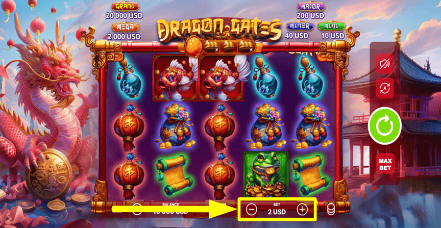 Dragon Gates Bet Value