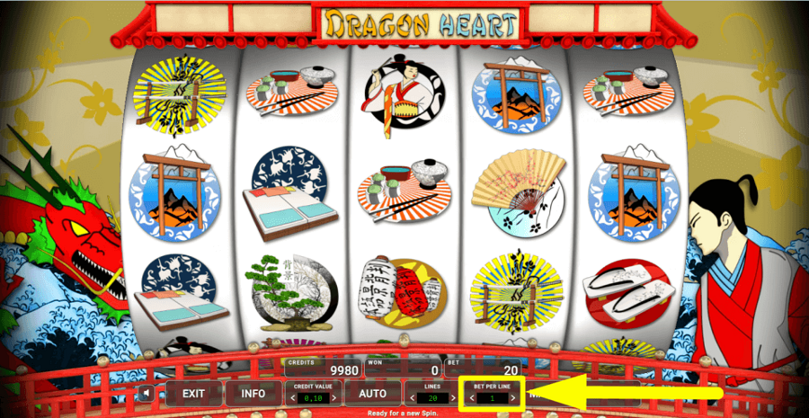 Dragon Heart Bet Value