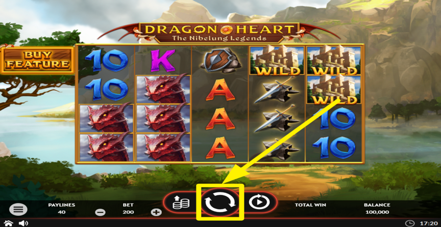 Dragon Heart The Nibelung Legends Spin