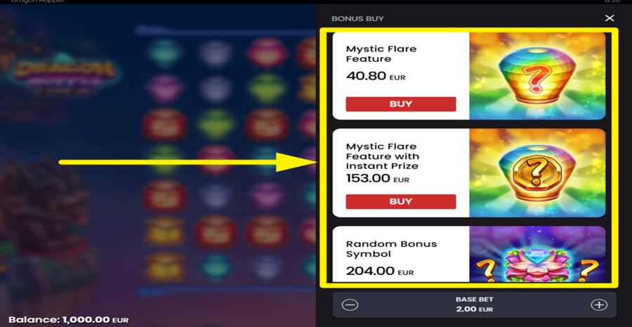 Dragon Hopper Buy Bonus