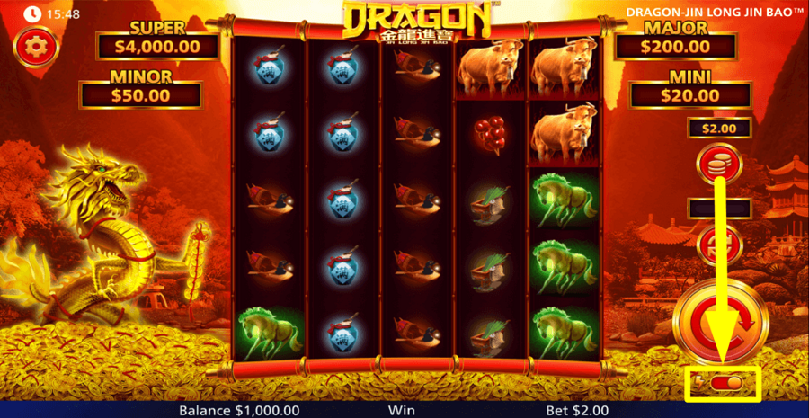 Dragon Jin Lon Lin Bao Turbo Feature