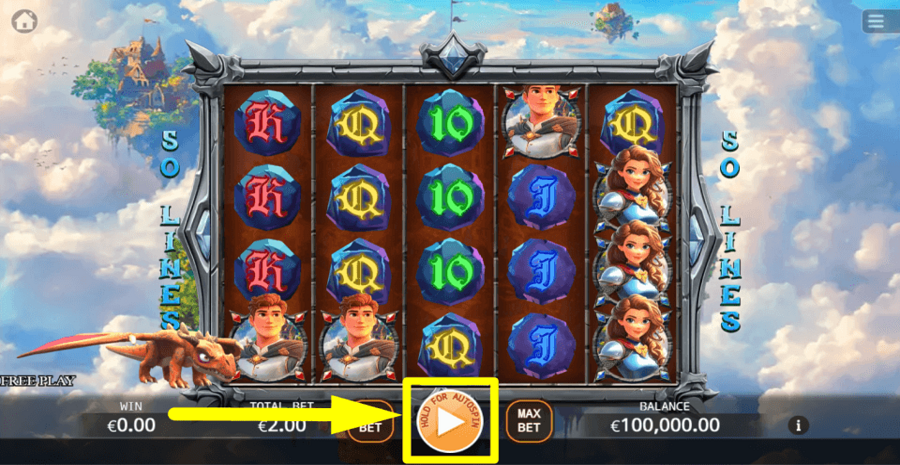 Dragon Legend Play Button
