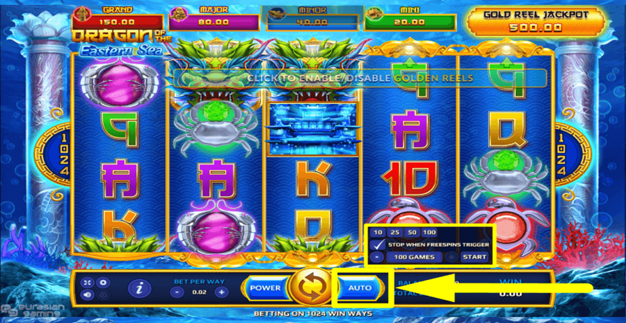 Dragon Of The Eastern Sea Autoplay Feature