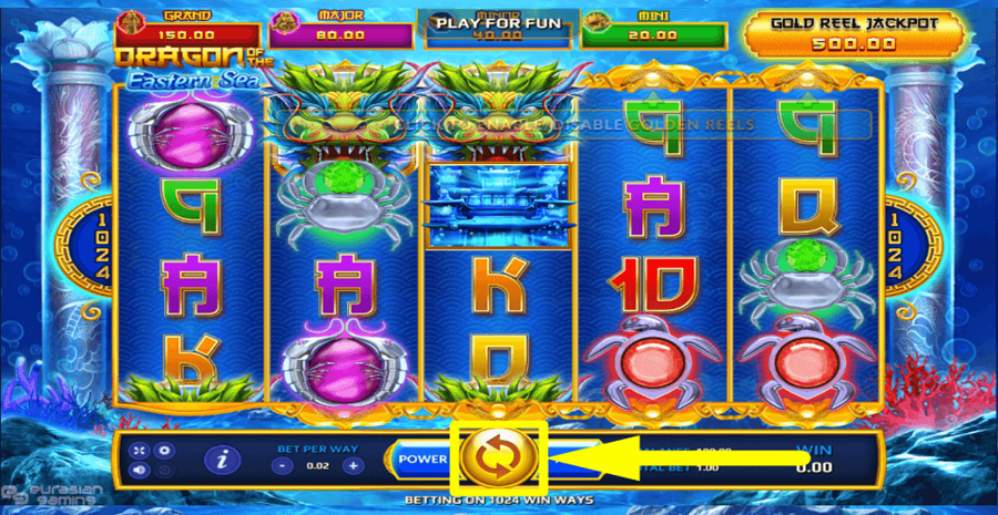 Dragon Of The Eastern Sea Spin Button