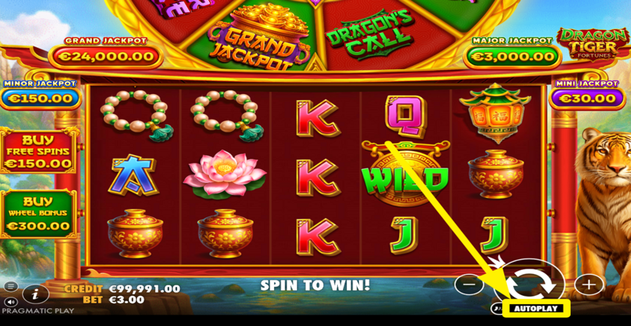 Dragon Tiger Fortunes Autoplay