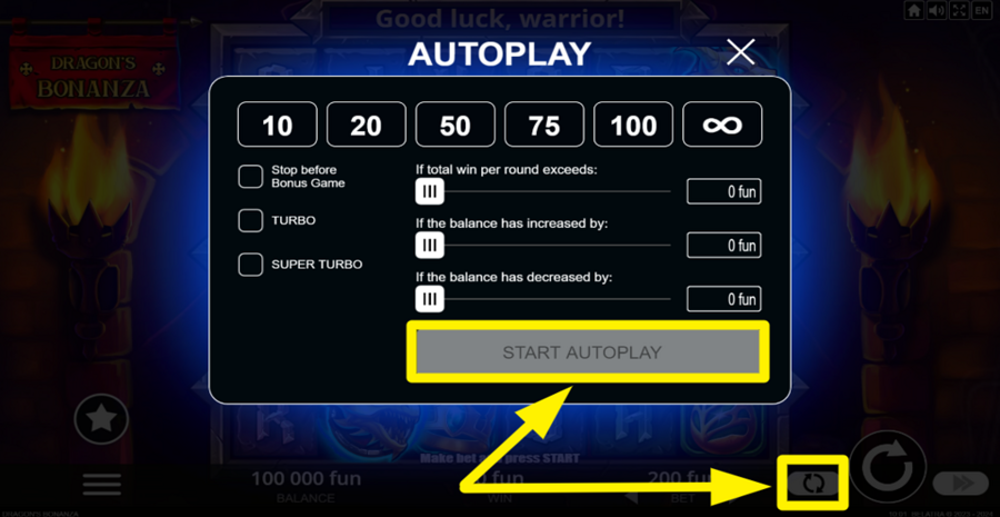 Dragons Bonanza Autoplay