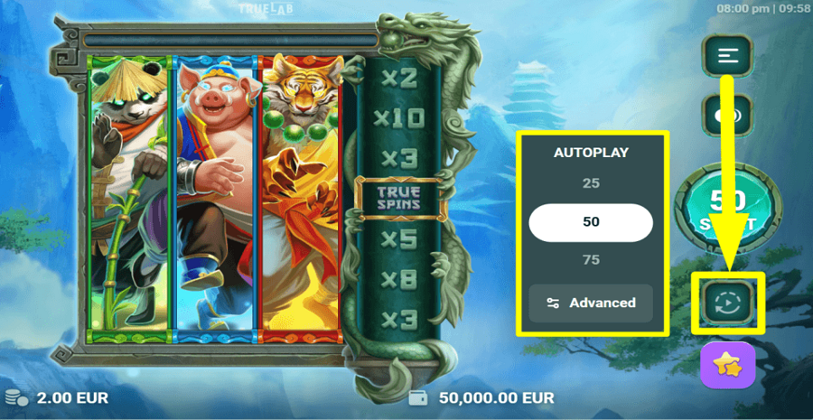Dragons Call Autoplay Feature