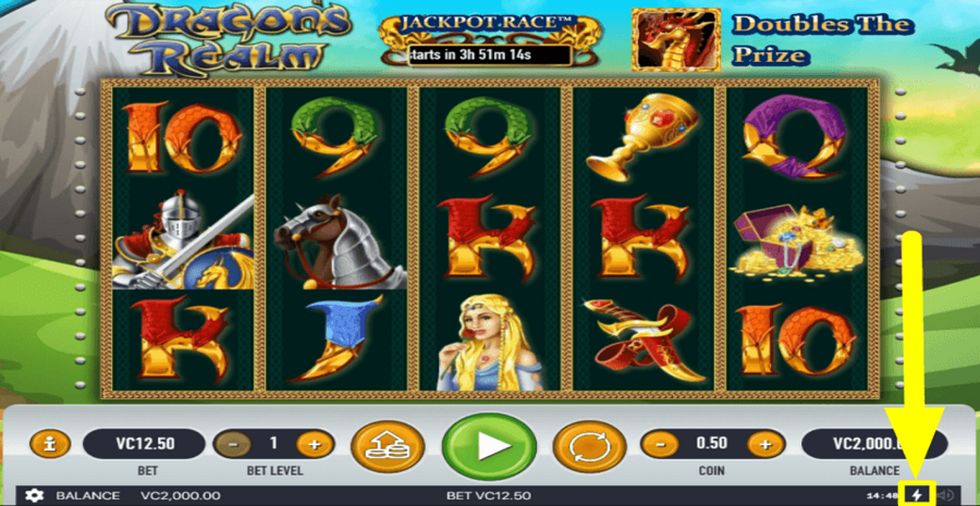 Dragons Realm Quick Spin Feature