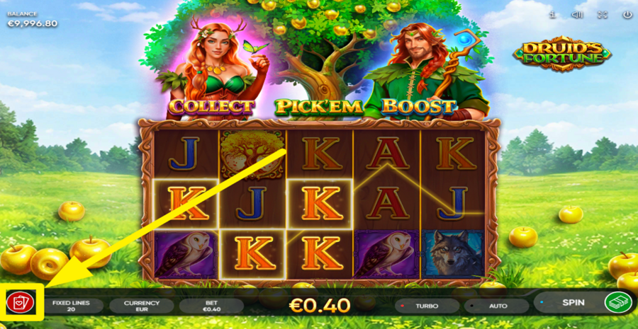 Druids Fortune Gamble