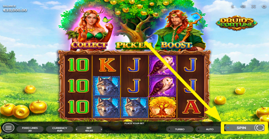 Druids Fortune Spin