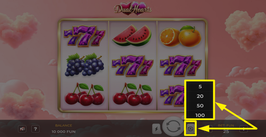 Dual Hearts Autoplay