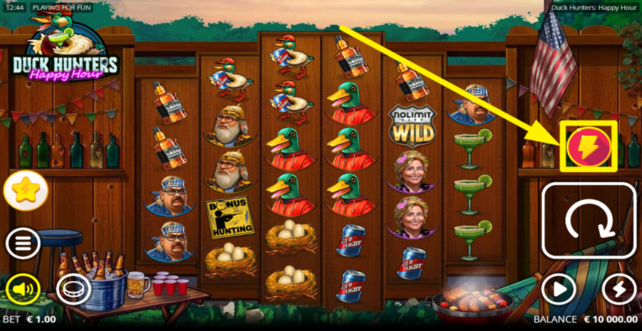 Duck Hunters Happy Hour Buy Bonus